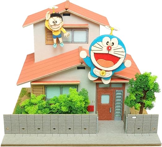 Amazon さんけい ドラえもん Mini タケコプター ペーパークラフト Mp08 09 ペーパーアート 通販