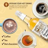 The Skinny Food Co Hazelnut Praline Syrup Zero Calorie 1L Vegan view 3
