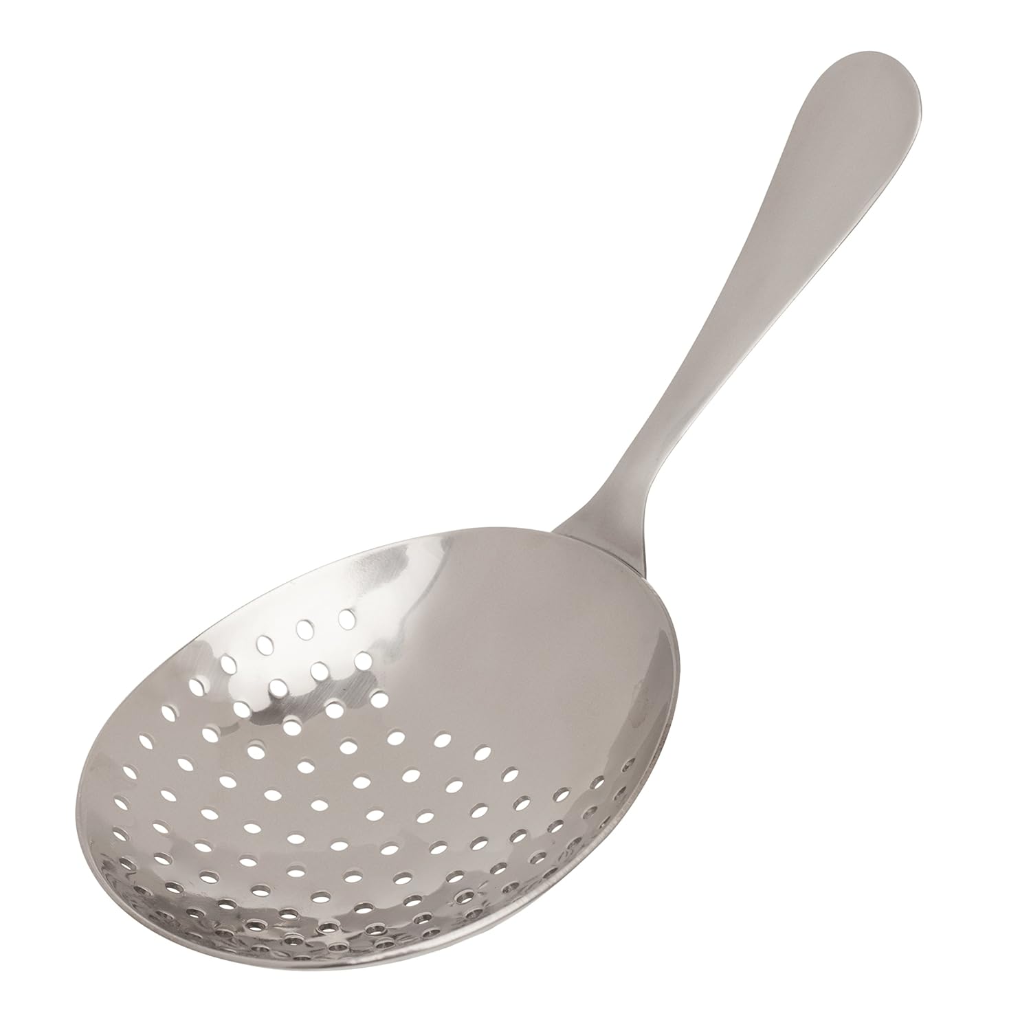 HIC Harold Import Co. 48026 HIC Julep Bar Strainer, 18/8 Stainless Steel, 6.25-Inches, 6.25 Inch, Silver