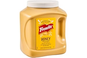 French's Honey Mustard, 105 oz - One 105 Ounce Container of Honey Mustard Dipping Sauce, Best for Use on Sandwiches, Burgers, Sides and More