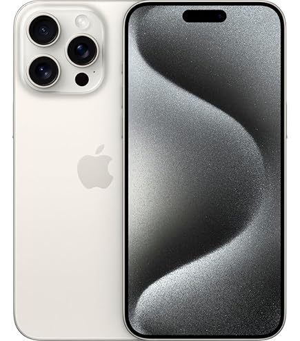 Amazon.com: Apple iPhone 15 Pro, 128GB, White Titanium - Unlocked 
