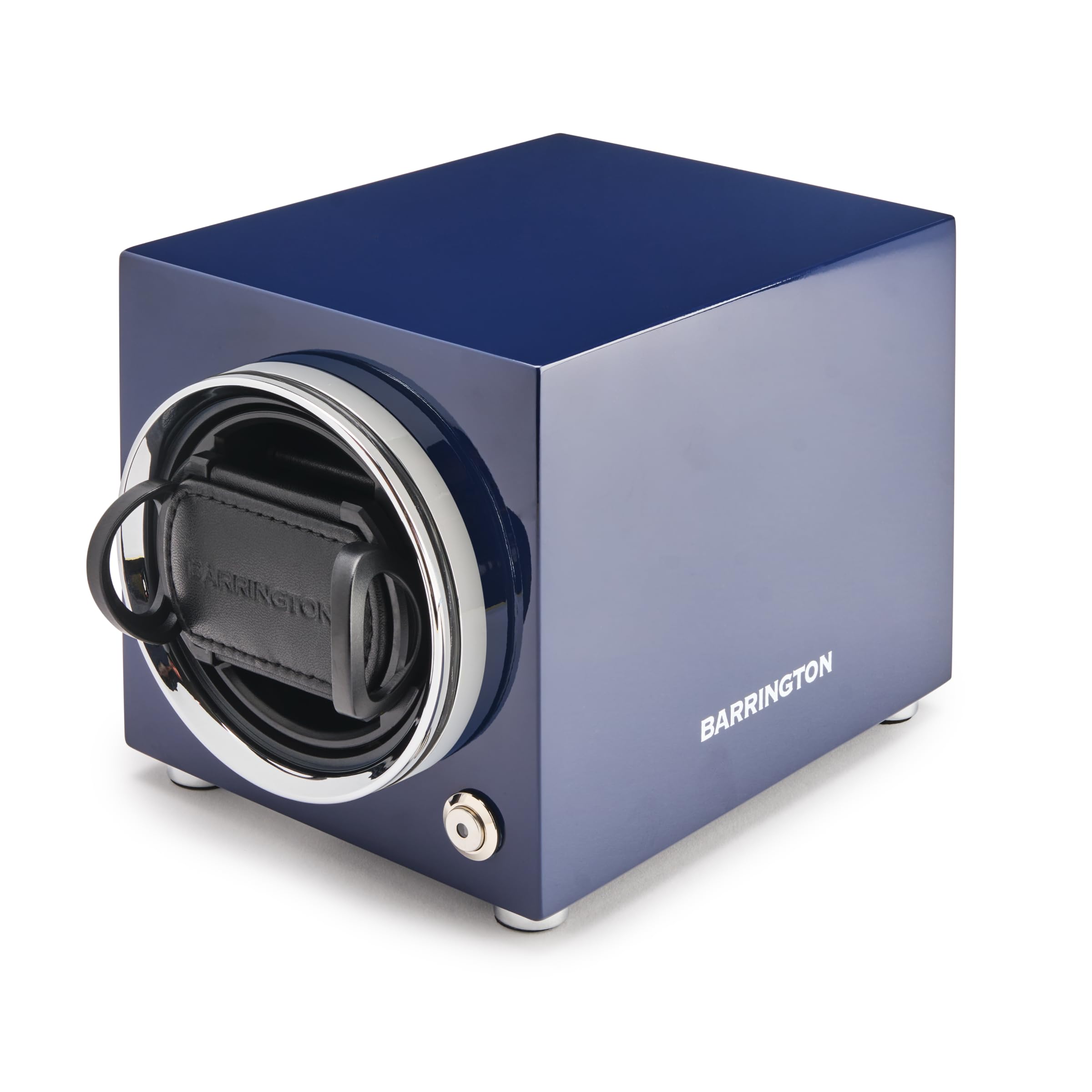 BARRINGTON Single Watch Winder for Automatic Watches with Silent Japanese Motor | Adjustable TPD 650-1950 | Cushion for Wrists from 16.5cm to 21.5cm