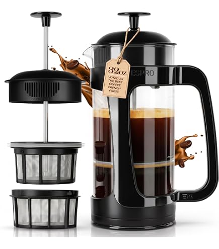 Amazon.com: Alessi 9094/3 - Design Press Filter Coffee Maker, 18