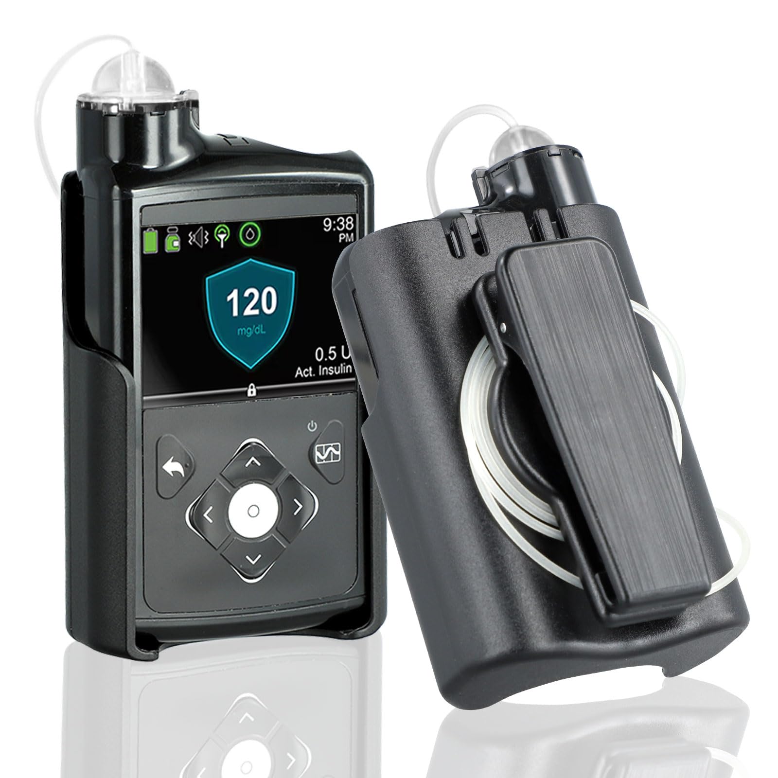 Photo 1 of ClaspVital Pump Case with 360° Rotatable Clip Compatible with Medtronic 780G, Insulin Pump Holder for Medtronic 780G 770G Accessories Compatible with 670G 640G 630G, Insulin Pump Holder for Medtronic