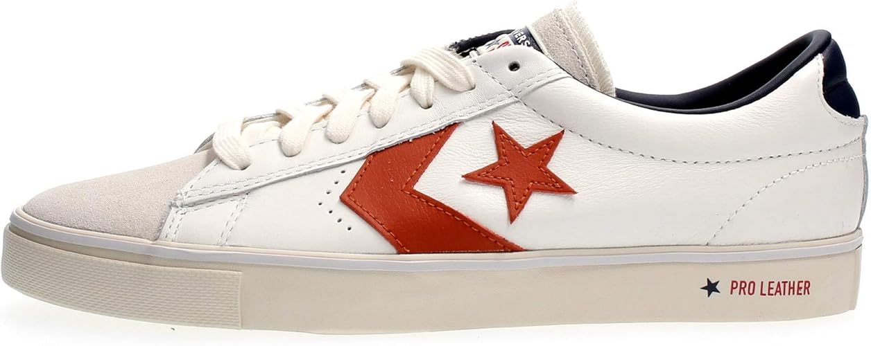 converse pro leather ox white