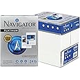 NAVIGATOR NPL11245R Platinum Paper, 24-lb, 8-1/2 x 11, Bright White, 500 Sheets/Rm, 5 Rms/Ct