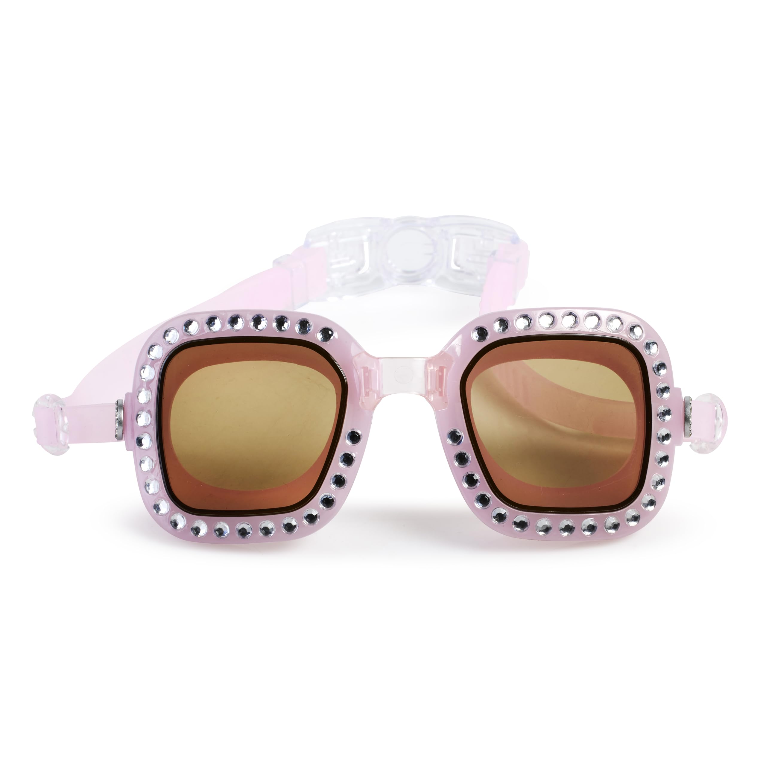 Bling2O VIBRANCY Rose Quartz Cool Swimming Goggles, Ages 14+