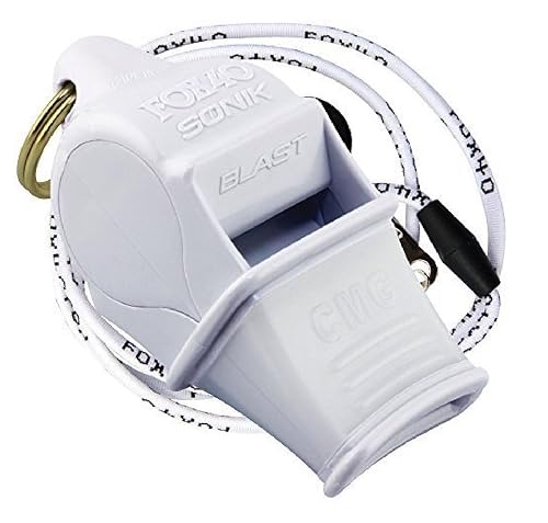 Sifflet Fox 40 Sonik Blast - 120 DB Puissant | Pour Sport, Secours Et Urgence