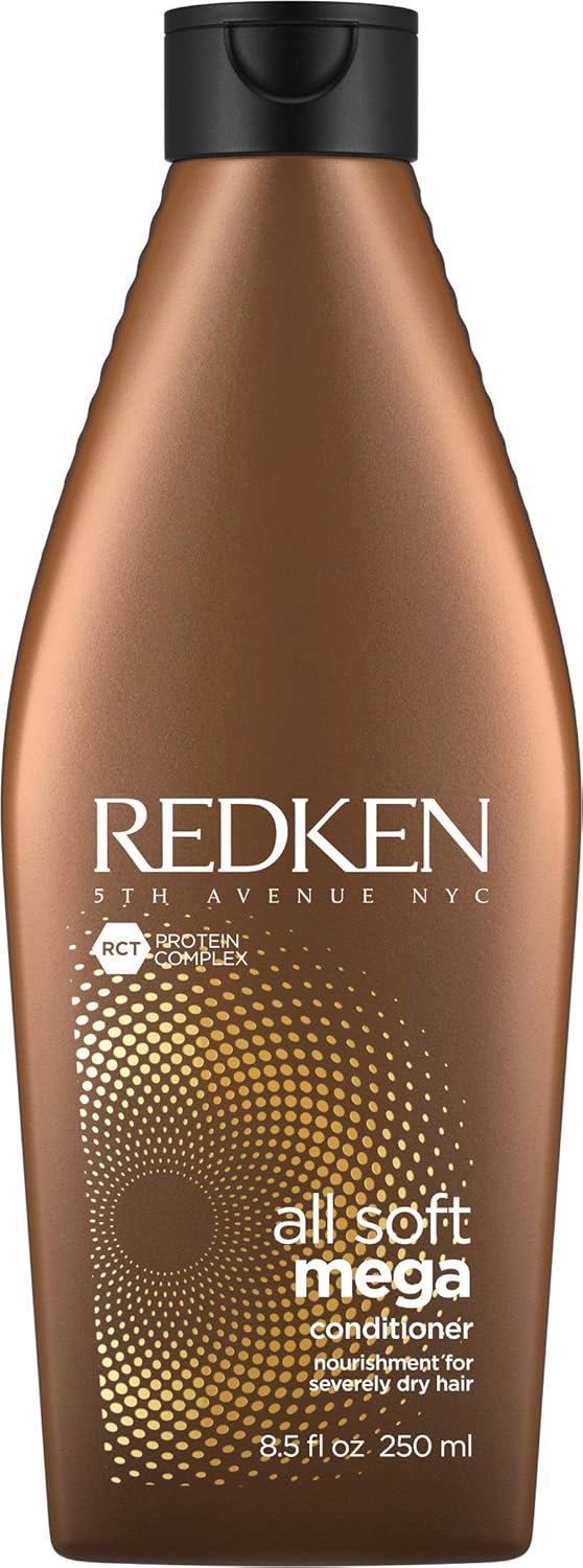 Redken All Soft Mega Conditioner | For Extremely Dry Hair | Nourishes & Softens Severely Dry Hair | With Aloe Vera