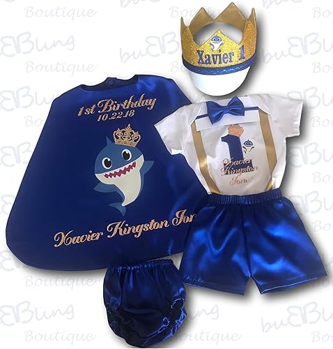 baby shark boy outfit