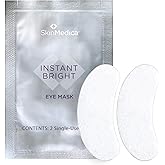 SkinMedica Instant Bright Eye Masks - Under Eye Patches for Puffy Eyes and Dark Circles to Look Youthful and Rested, 6 Ct