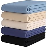 Febfim 4 PCS Muslim Women Soft Premium Solid Chiffon Hijab Scarves Shawl Long Scarf Wrap Scarves with Gift Box