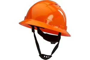 RIDGEROCK Full Brim Vented Hard Hats Construction OSHA Safety Helmet 6 Point Ratcheting System Meets ANSI Z89.1 Personal Protective Equipment Carbon Fiber Design Hard Hat