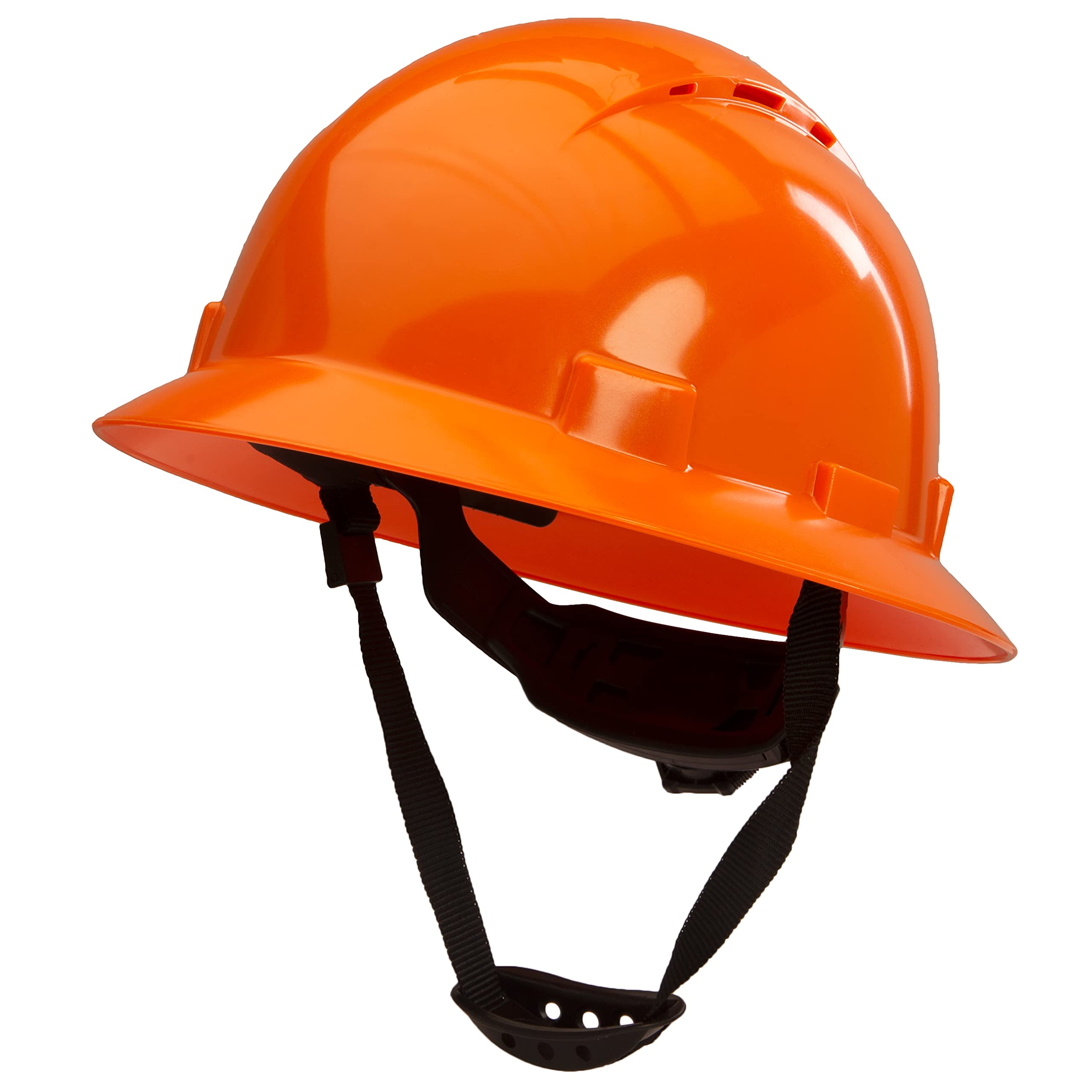 Photo 1 of Full Brim Vented Hard Hats Construction OSHA Safety Helmet 6 Point Ratcheting System Meets ANSI Z89.1 Personal Protective Equipment Carbon Fiber Design Hard Hat