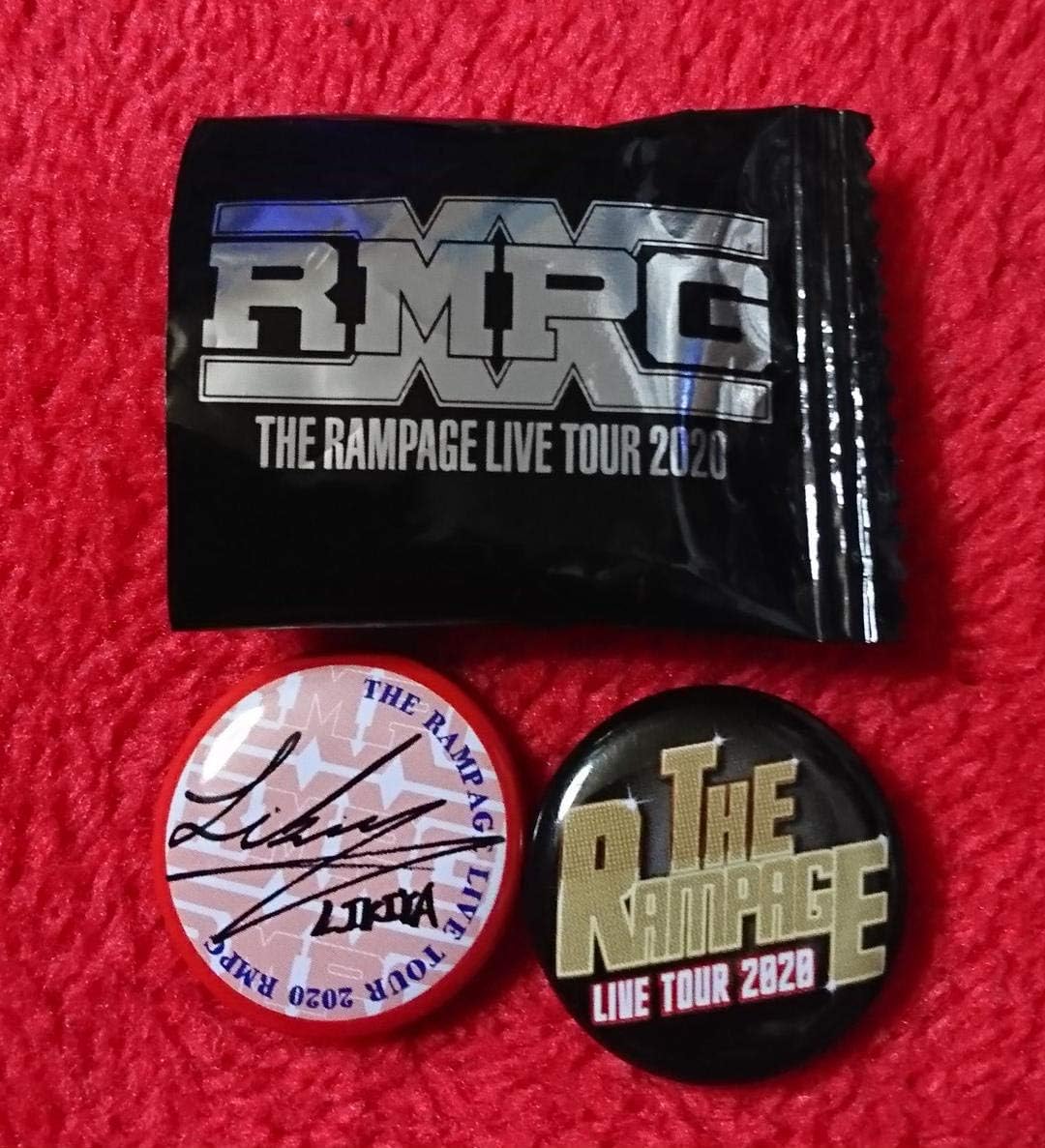 Amazon Co Jp The Rampage ツアーグッズ缶バッジlikiya ロゴセット ホビー 通販