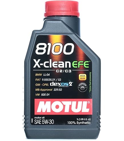 Amazon.com: Motul 8100 X-Clean EFE 5W30 1 Liter (Pack of 2