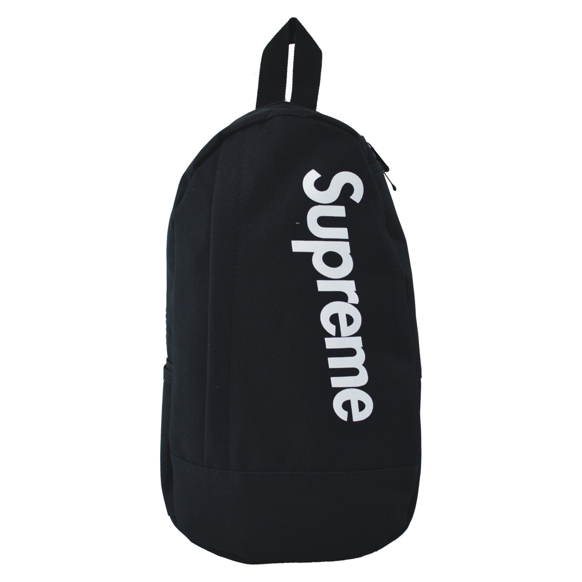 Supreme Shoulder One Strap Messenger Bag Pack Classic Logo 2018 (Black