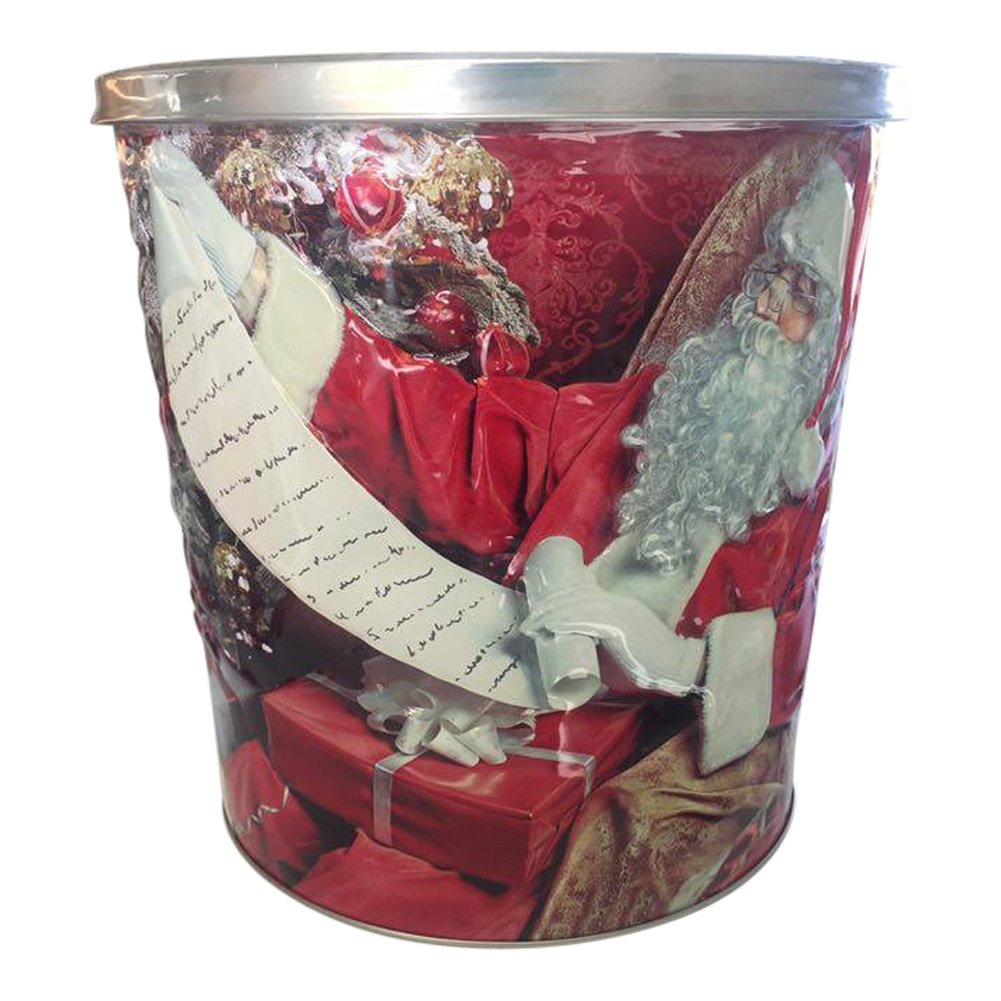 Gourmet Select Holiday Popcorn Tin Perect Gift 3