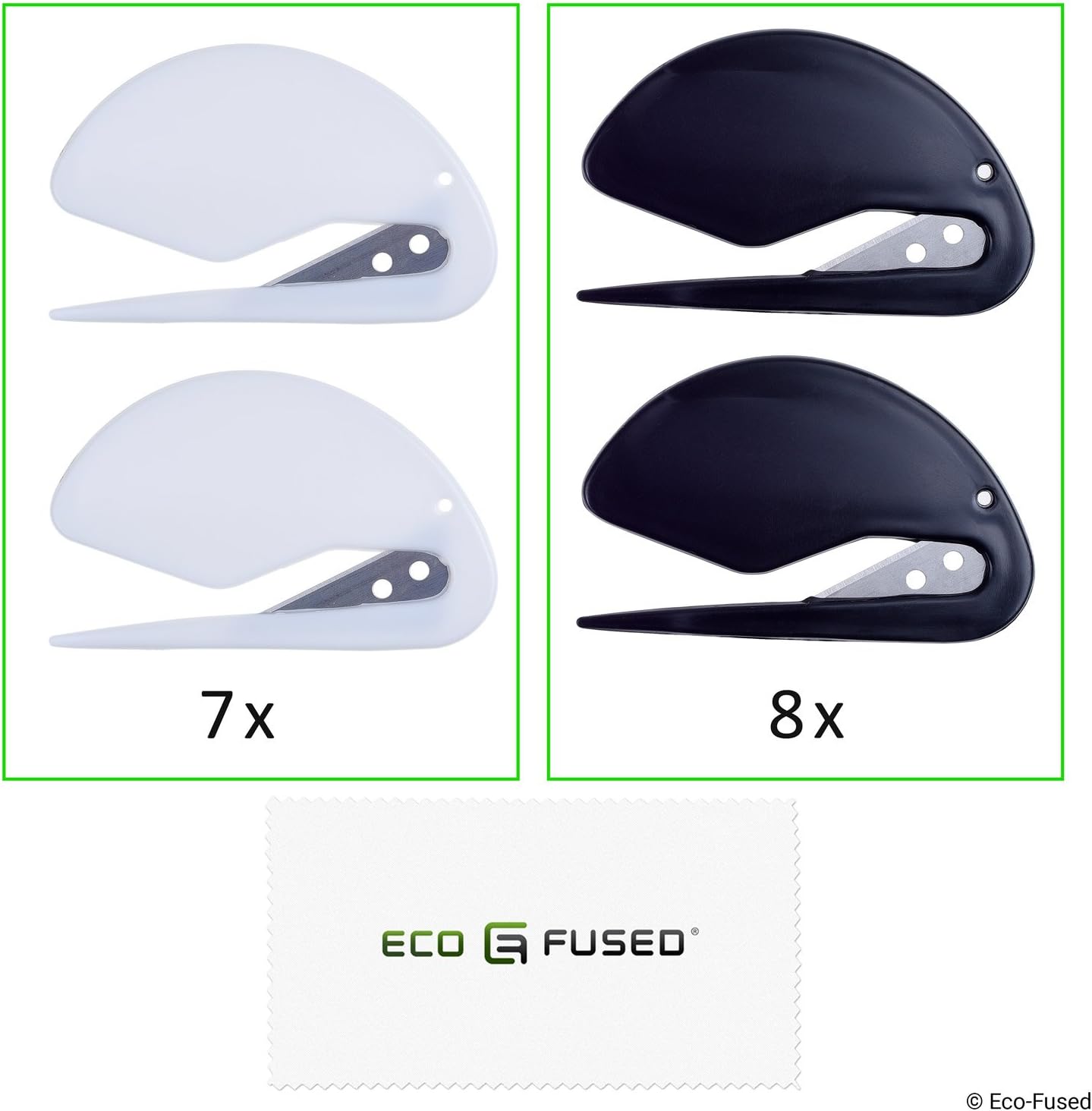 Envelope Openers Pack of 15 Letter Opener / Slitter Sharp Blade