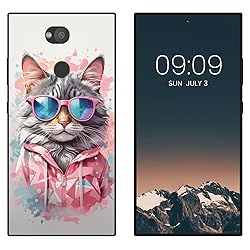 WUACYEAMING for Sony Xperia L2 Cute Case,Soft