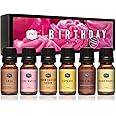 P&J Trading - Birthday Set of Scented Oils - Cake Batter, Sugar Cookies, Warm Vanilla Sugar, Cola, Root Beer, Cupcake Fragrance Oils for Candle Making, Soap Making, Diffuser Oil