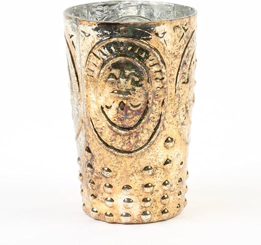 Amazon Com Koyal Wholesale Burnt Gold Fleur De Lis Vase Fleur De