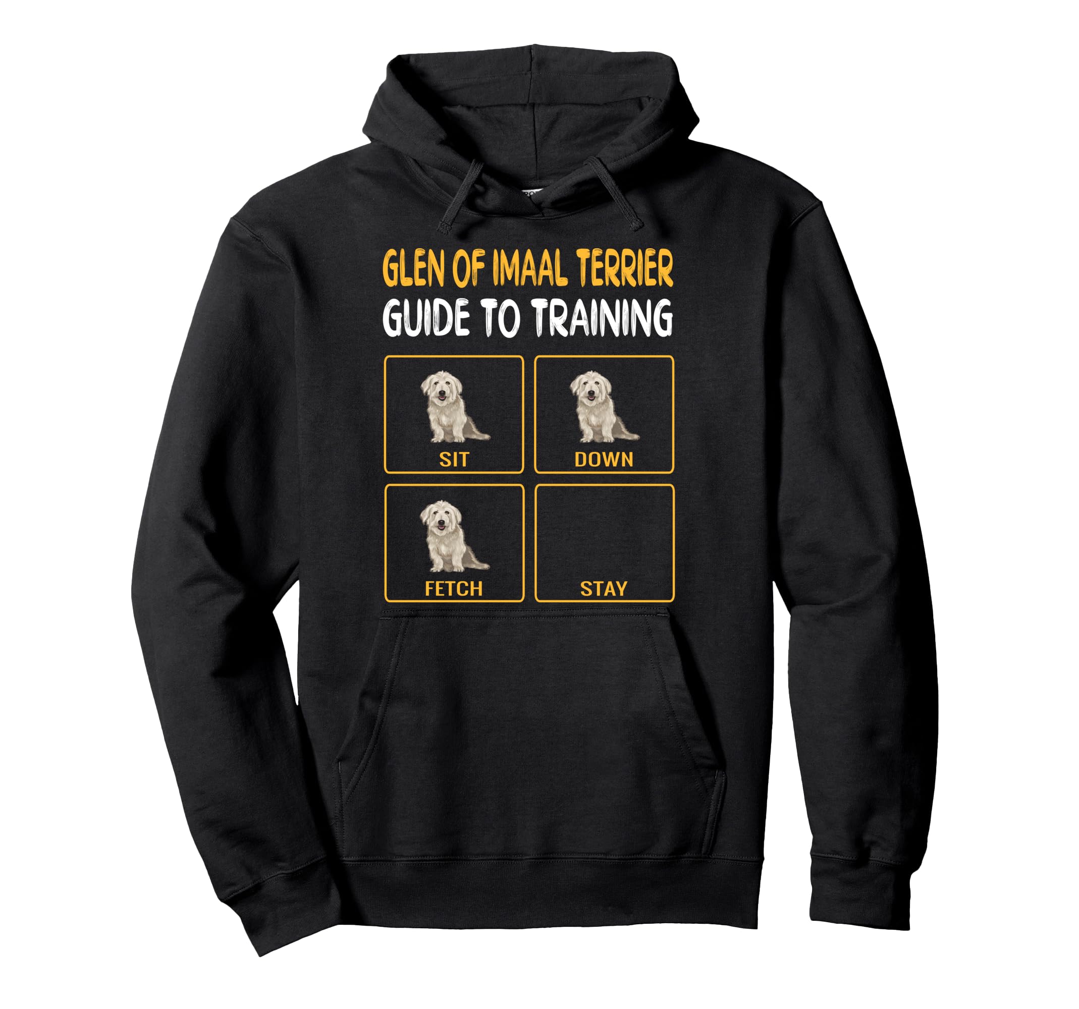 Funny Glen of Imaal Terrier Guide To Training Dog Obedience Pullover Hoodie