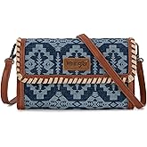 Wrangler Crossbody Purse Womens Wallets Aztec Small Shoulder Bag Cross body Clutch Purses
