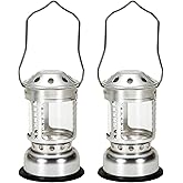 HUIOP Portable Candle Lantern Night Fishing ing Outdoor Camping Aluminium Alloy Candle Lamp,Lantern for Candle