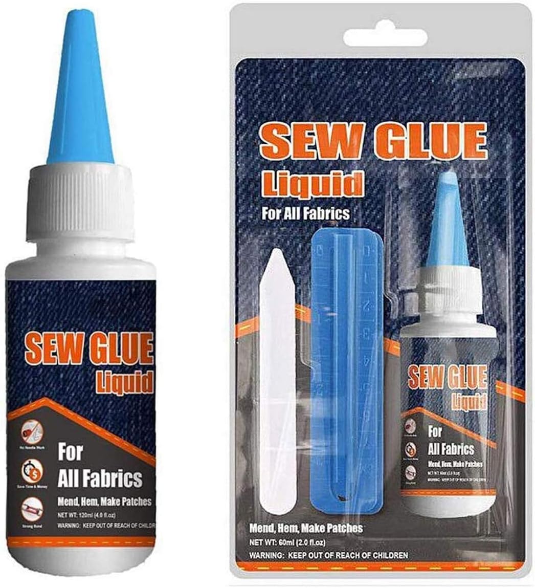 Secure Stitch Liquid Sewing Solution Kit Sew Glue Liquid