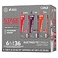 Cirkul Stage Flavor Cartridge Variety Pack with Electrolytes and Stevia, 6-Pack (2 Strawberry Watermelon, 2 Tropical Punch, 2 Blackberry Twist)