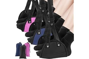JYFHLY 3 Packs Airplane Foot Hammock, Foot Hammock for Plane Travel Adjustable Plane Travel Airplane Foot Hammock Travel Essentials to Reduce Feet Swelling and Soreness (Multiple Colors Airplane Footrest)