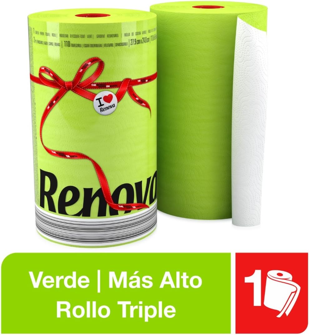 Renova Red Label Kitchen Paper Green - Image 3