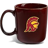 The Memory Company Officially Licensed NCAA 15oz Artisan Faded Rim Ceramic Coffee Mug - Premium Fan Drinkware with Team Logo, For Home, Office & Game Day