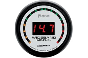 Auto Meter 5779 Phantom 2-1/16" Wideband Air/Fuel Ratio Street Gauge