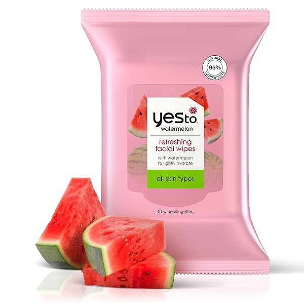 YES TO FACE WIPES FOR WOMEN AND MEN,...
