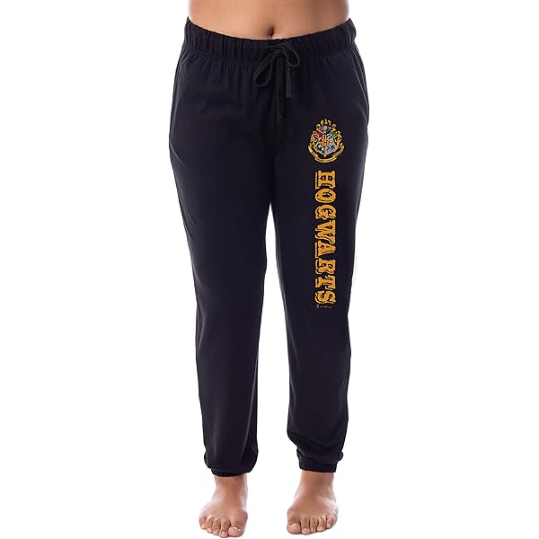 Pajama Pants Harry Potter Gryffindor Womens Lounge Pants Black Red
