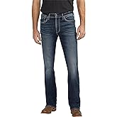 Silver Jeans Co. Men's Zac Relaxed Fit Straight Leg Jean - Legacy