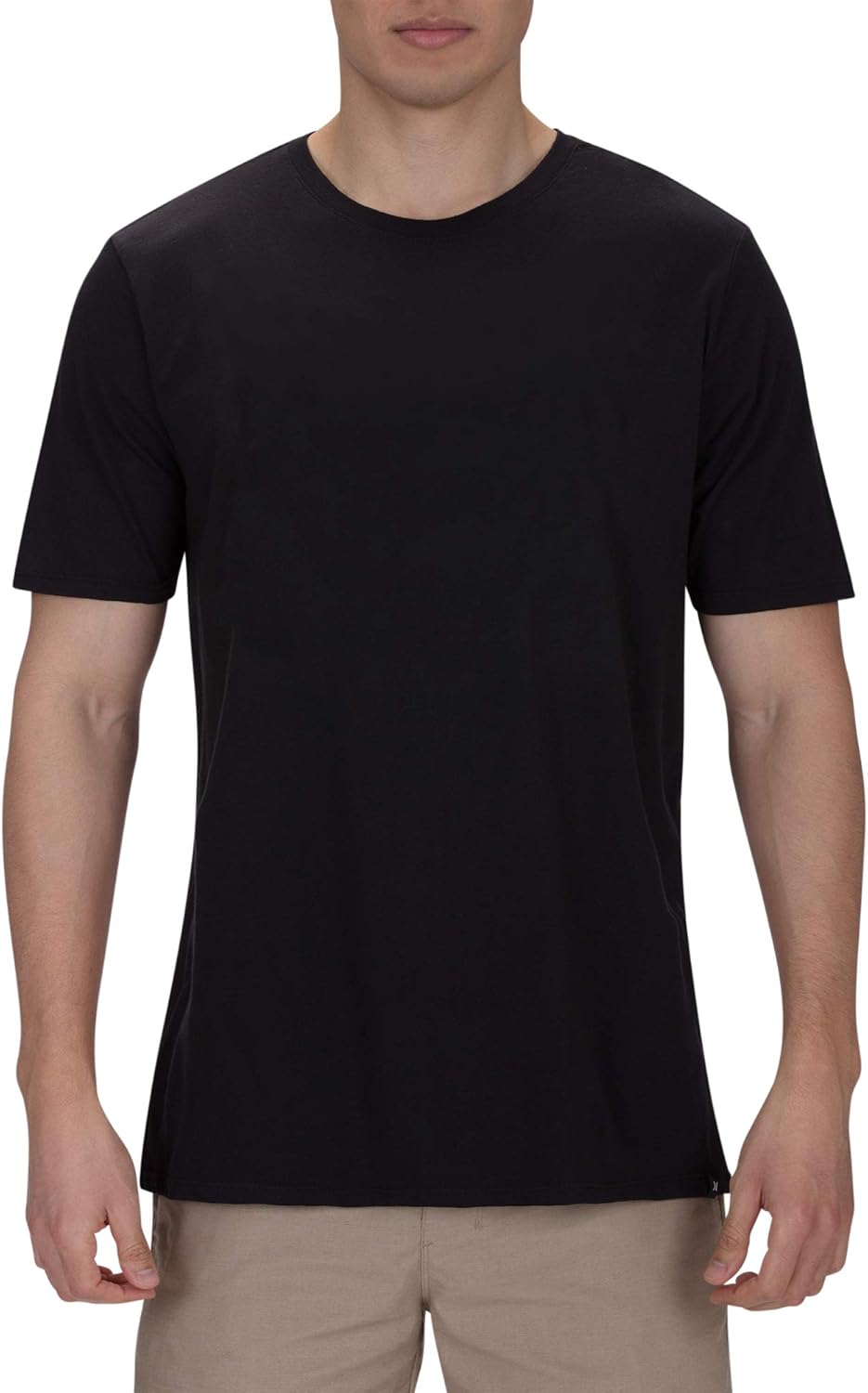 Hurley Men's Premium Cotton Staple Short Sleeve Tee Shirt: Clothing