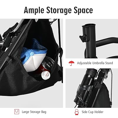 golf push cart storage bag