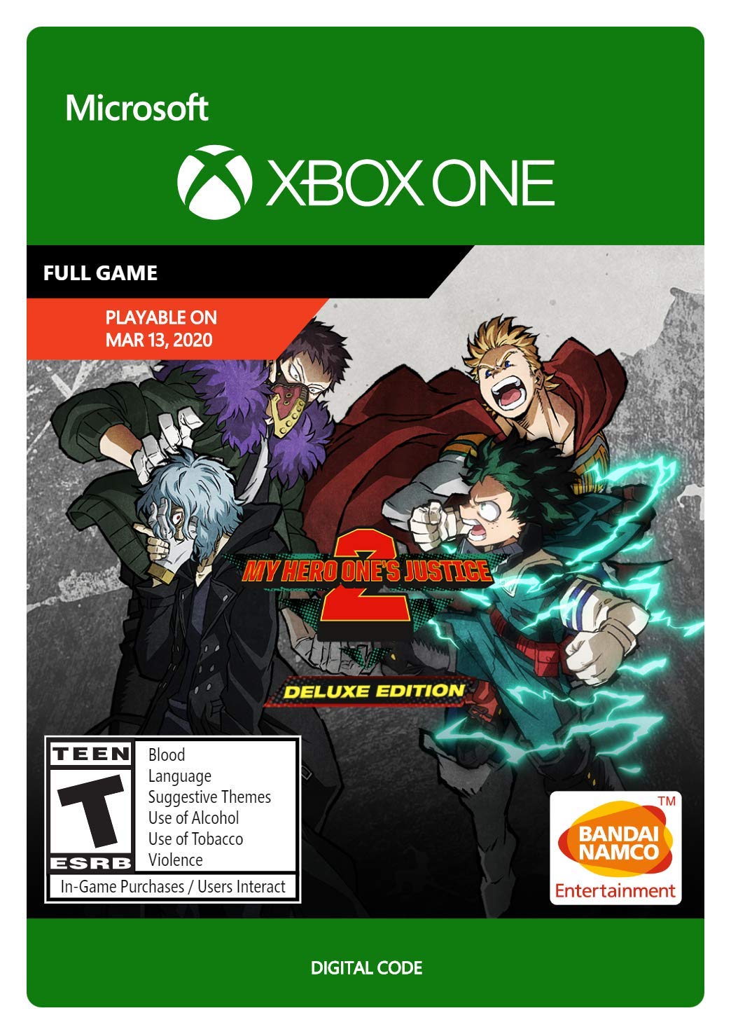 my hero one's justice 2 deluxe edition ps4