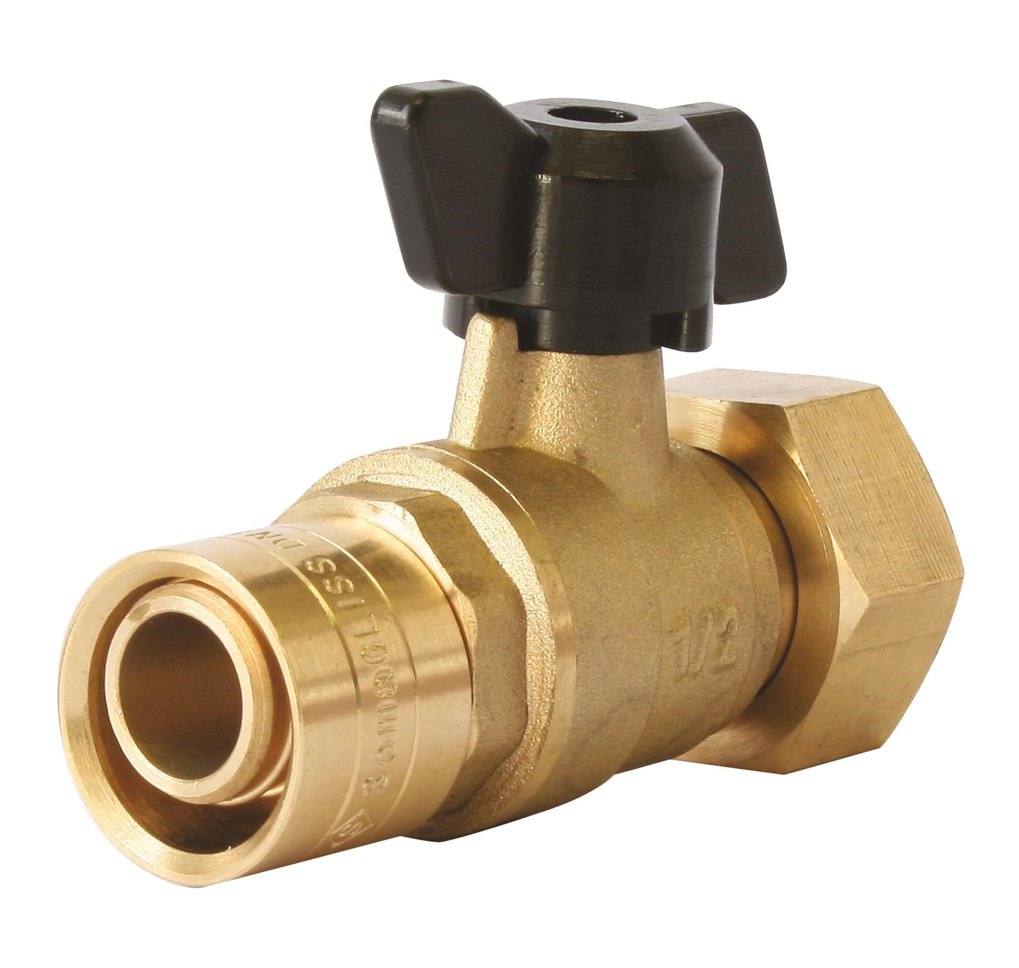 SOMATHERM FOR YOU 3540730015501 MINI Valve Gliss 16-1/2 „für COLL Sliding Sphere PRO Ø16-female Outlet 15/21 (1/2 inch), None, Klein