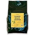 Worldwide Botanicals Organic Lemon Balm Tea, 1Lb - Loose Leaf Premium Herbal Tea | 100% Pure Lemon Balm Leaves | For Stress Relief and Good Digestion | Kosher