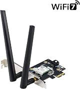 ASUS PCE-BE6500 Tri Band PCI-E WiFi 7 Bluetooth 5.4 WPA3 MU-MIMO OFDMA view 6