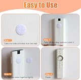 Redamancy 600 Pcs Self Adhesive Dots 20mm Hook Loop Dots White Nylon view 4