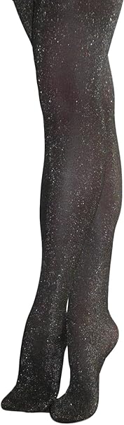 Essexee Legs 1 Paar Schwarz Gold Lurex Strumpfhose Grossen L Xxl Schwarz Gold Xx Large Amazon De Bekleidung