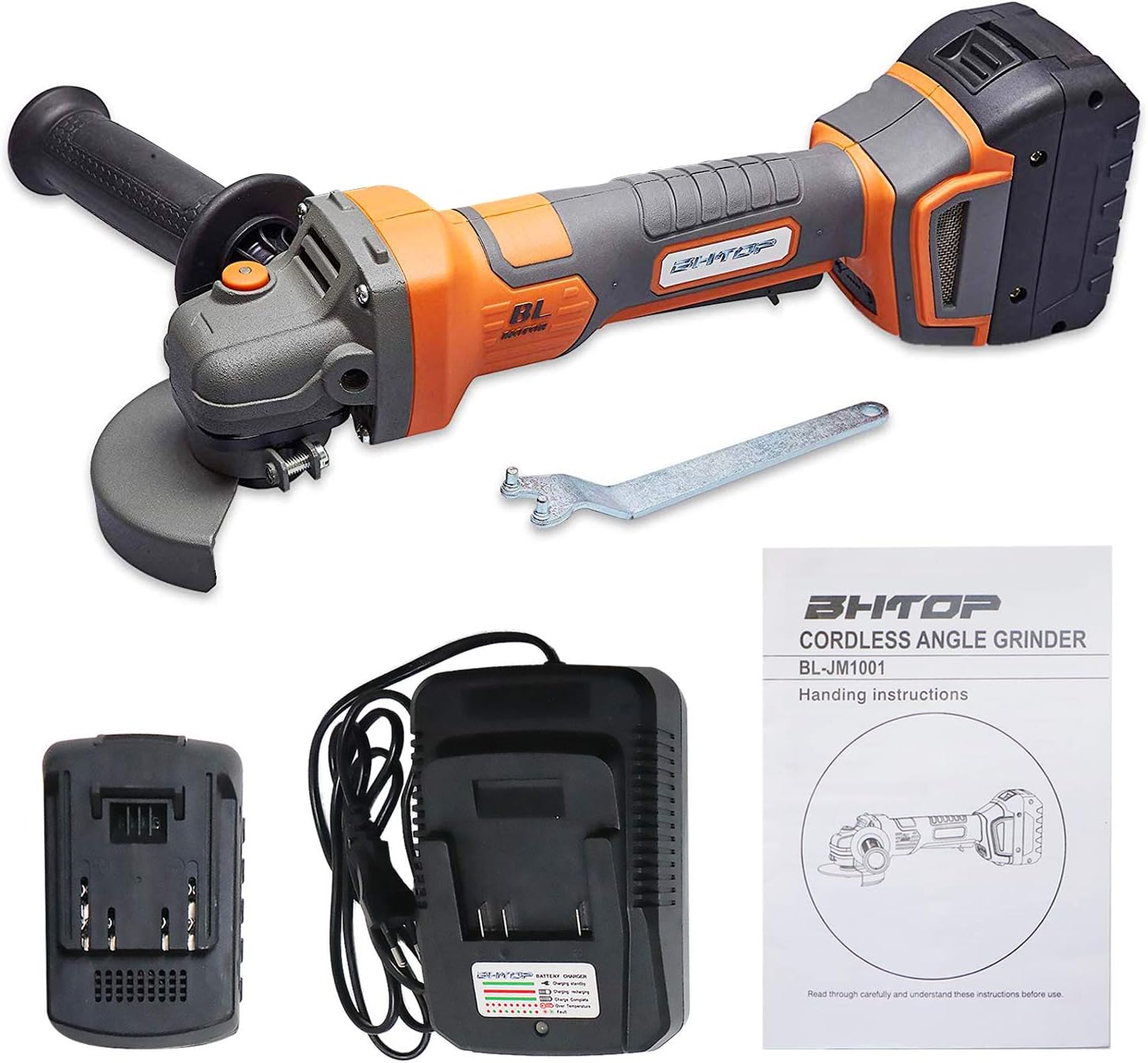 BHTOP Cordless Angle Grnder 4.0