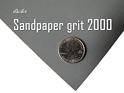 2000 Grit Sandpaper Sheets, 50-Pack, 9x11 in