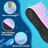 benpen Kids Water Shoes Non-Slip Quick Dry Beach Pool Aqua Socks view 4