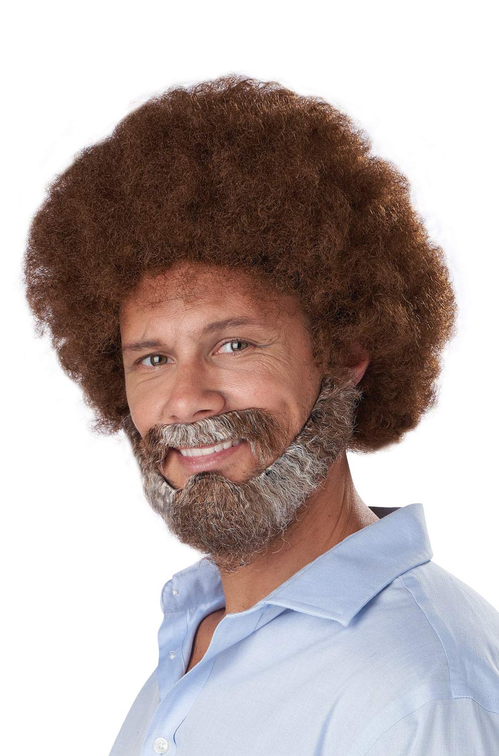 Photo 1 of California Costumes Men's Joyful Painter Wig, Beard & Moustache, One Size